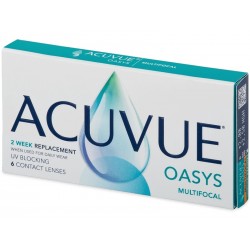 Acuvue Oasys Multifocal 6 pack contact lenses